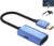 محول 4K HDMI الى USB-C، محول فيديو محمول للتوصيل والتشغيل لنظارات الواقع المعزز متوافق مع بلاي ستيشن 4 وبلاي ستيشن 5 واكس بوكس وسويتش واللابتوب والكمبيوتر ودعم UHD 60Hz