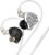 كينبوفي سماعة رأس KZ ZS10 برو 4BA 1DD KZ متعددة المشغلات هاي فاي، سماعة أذن KZ داخل الأذن IEM مع زر الكل في واحد (أسود مع ميكروفون)