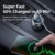 شاحن سيارة سريع بقدرة 48 وات بمنفذ USB مزدوج من النوع C مع شاشة عرض الجهد الرقمي LED، متوافق مع 12 فولت – 24 فولت، مادة ABS