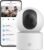 XIAOMI C201 1080p كاميرا داخلية قابلة للإمالة، كاميرا أمان WiFi، عرض 360 درجة، رؤية ليلية ملونة، صوت ثنائي الاتجاه، كاميرات مراقبة للكلاب الأليفة، تعمل مع Alexa وGoogle