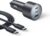 شاحن سيارة Anker، محول شاحن سيارة 167.5 واط بحد أقصى 3 منافذ، محول سيارة USB-C لأجهزة MacBook Pro/Air، iPhone 17/16/15 Series، Samsung S25/S24/S23، Huawei، Honor والمزيد (يتضمن كابل USB-C إلى C)
