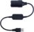 محول ولاعة السجائر USB من iGreely – USB A ذكر إلى 12 فولت مقبس ولاعة السجائر في السيارة محول كابل أنثى 1 قدم/30 سم