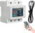 عداد كهرباء رقمي من Aputue، جهاز مراقبة طاقة WiFi AC170-300V 63A مع تحكم ذكي في التطبيقات، عداد استهلاك الطاقة 8 في 1 لتتبع كهرباء المنزل والمكتب