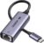 يوجرين محول USB-C إلى RJ45 Ethernet بسرعة 2.5Gbps | شبكة 2.5Gbps فائقة السرعة لـNAS والألعاب والمكتب، هيكل ألمنيوم لتبديد الحرارة، متوافق مع Mac وXPS وiPhone 17 وWins وLinux