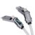 كابل شحن سريع 4 في 1 من PZOZ، 1.5 متر، 140 واط USB C وكابل USB A إلى Lightning & Type C مع شاشة LED، سلك شاحن متعدد PD سريع لأجهزة iPhone 17/16/15/14/13 Pro Max، iPad، MacBook، Samsung