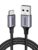 كابل يو جرين نوع C 1 متر كابل USB C مجدول من النايلون للشحن السريع سلك USB-C متوافق مع سلسلة iPhone17-15، Galaxy S25، Apple Watch، iPad Pro 2022، MacBook Pro، Huawei، PS5، إلخ
