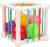 لعبة فرز الأشكال الحسية، ألعاب مونتيسوري للأطفال مع أربطة مطاطية، هدية تعليمية لتعليم المهارات الحركية الدقيقة للأطفال الصغار (6 أشكال)