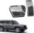 قطعتان من Oasisgalore متوافقة مع أغطية الدواسات JETOUR T2 2023 2024 2025 الملحقات، تصاعدية لسيارة مانعة للانزلاق تركيب غير مدمر دواسات مضادة للانزلاق للمسرع والفرامل