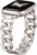 Upeak Metal Strap Compatible with Apple Watch Band 40mm 38mm 41mm 42mm 44mm 45mm 46mm for Women – Luxury Chain Bracelet Watch Strap for iWatch Series 10 9 8 7 6 5 4 3 2 1 SE