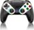 gamrombo led wireless controller for ps5 compatible with ps5 pro slim pc dual vibration macro turbo function 3 5mm audio jack 6 axis motion contro gamepad with speaker black 2