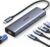 يوجرين موزع USB-C 5 في 1 بسرعة 10Gbps مع RJ45 | منفذا USB-C 3.2 ومنفذا USB-A 3.2/2.0 مع Gigabit RJ45 وشحن PD، متوافق مع Thunderbolt وMacBook وWindows وLinux