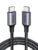 كابل USB من يو جرين بطول 1 متر نوع USB Type-C إلى Type-C متوافق مع الهواتف الذكية