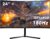 شاشة ألعاب 24 بوصة 180hz ودقة fhd 1920×1080 وشاشة عرض من