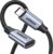كيبل وصلة usb c 3 1 مجدول من يوجرين، سلك وصلة ق
