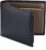 محفظة جلدية للرجال مع جيب للعملات المعدنية، KASTWAVE RFID Blocking Slim Bifold محفظة بطاقة الائتمان مع نافذة لبطاقة الهوية (كاكي داكن)