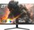 شاشة كمبيوتر للألعاب غير الرسمية والعمل HDMI ومنفذ عرض 27 بوصة كيو اتش دي (2560 × 1440) 144 هرتز، لوحة VA 1 مللي ثانية 100% وفضاء لوني معياري أحمر أخضر أزرق 2K، تدعم فري سينك وجي سينك من ايسنو، أسود | شاشات كمبيوتر 1440P 100%sRGB فري سينك مناسبة للألعاب الرياضية الإلكترونية وإنتاج الفيديو بتصميم المكتب المنزلي